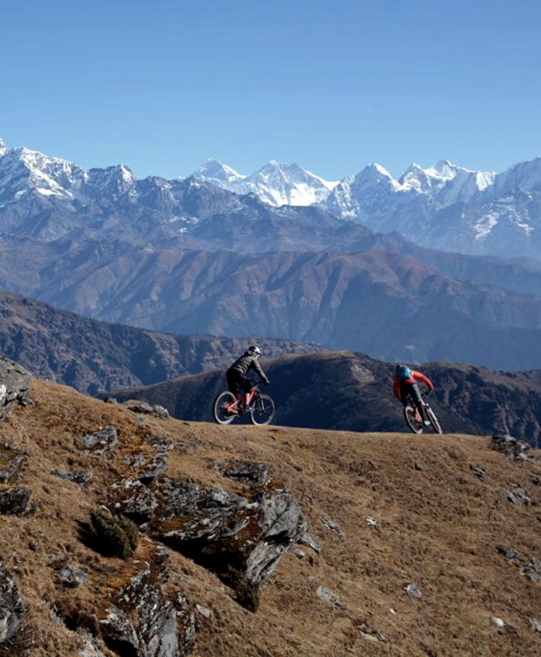 Galerie Everest mountain bike nepal